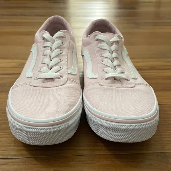 VANS Old Skool Pink Low top Sneaker Shoes Missy Size 6 Casual School Skateboard - Image 4