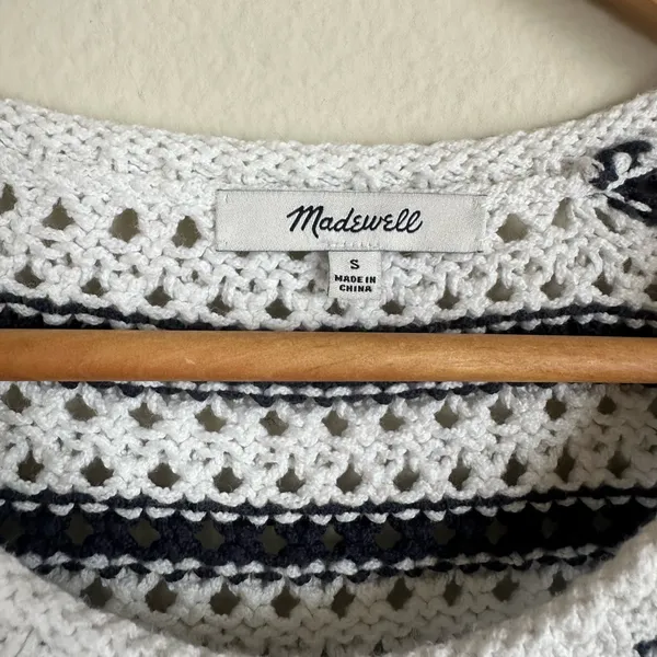Madewell Cotton Striped Sweater - Image 2