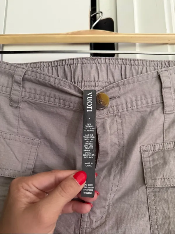 Vuori Vintage Ripstop Utility Short soft pewter - Image 3