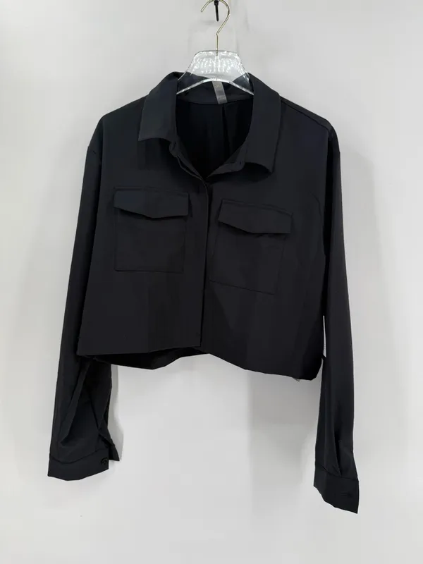 Beyond‎ yoga Midtown Cropped Jacket size xl NWT - Image 5