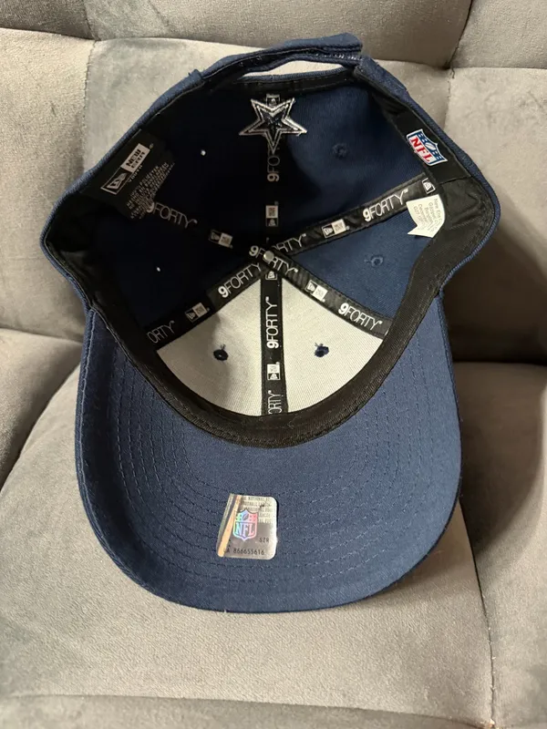 New Era Dallas Cowboys NFL The Navy Blue Logo 9Forty Adjustable Cap (MSRP $35) - Image 4