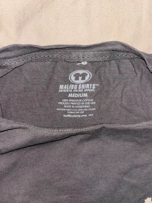 Dog Beach Tshirt Gray Size M - Image 3