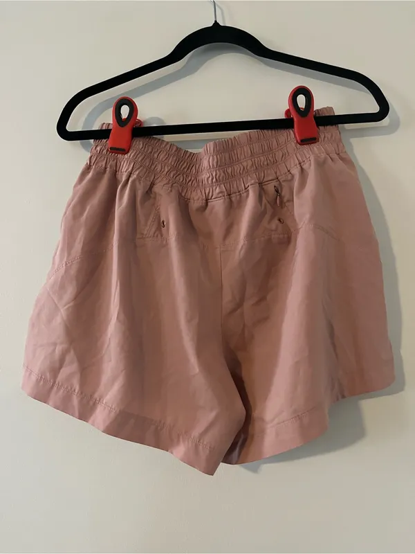 Old Navy Pink Pull On Shorts Medium Casual Summer Beach Loungewear Athleisure - Image 3