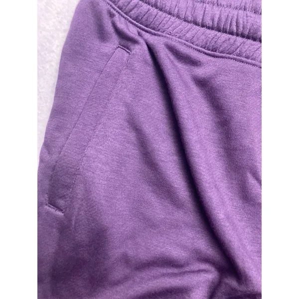PINK Victoria's Secret Butter Soft French Terry Jogger‎ Women M Purple New - Image 9