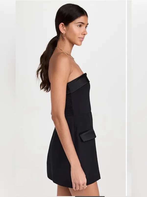 Amanda Uprichard Lucienne Skort Romper - Image 4