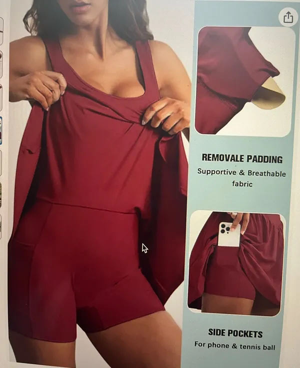 Tennis Dress Amazon Athletic  - Image 4