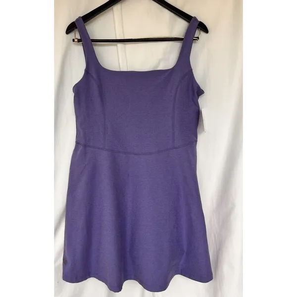 Beyond Yoga Spacedye Court Appeal Mini Dress Size XL Indigo Heather Athleisure - Image 12