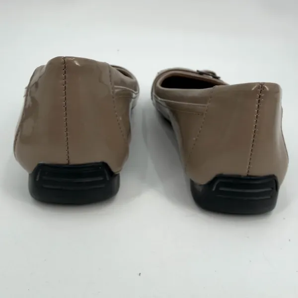 Life Stride Velocity Flats Womens 8 M Venti Taupe Patent Memory Foam Slip On - Image 4