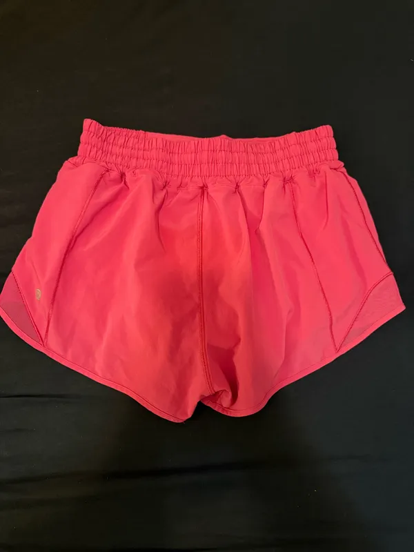 Lululemon Sonic Pink Hotty Hot Shorts 2.5" - Image 2