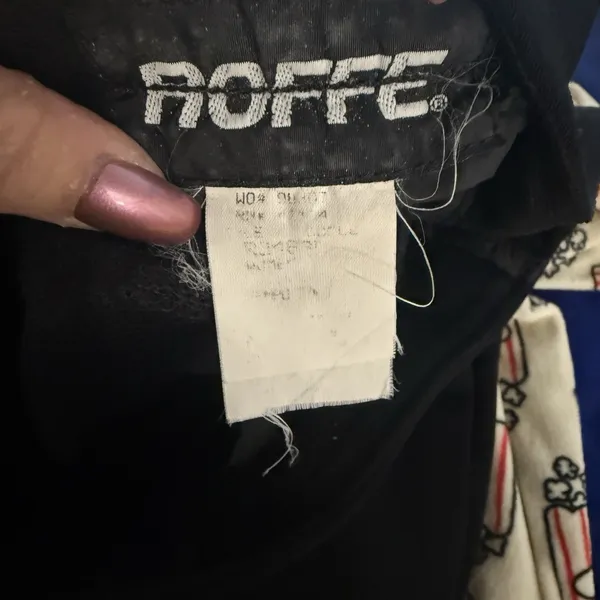 Roffe Jett Womens Black Vintage 80s Ski Snowboard Snow Pants Size 6 Stretch USA - Image 7