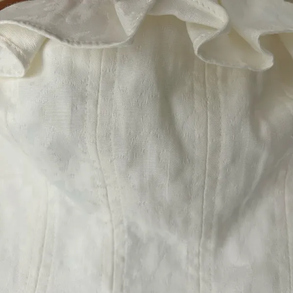 Antonio Melani White Sofia Strapless Midi Dress Size 8 - Image 8