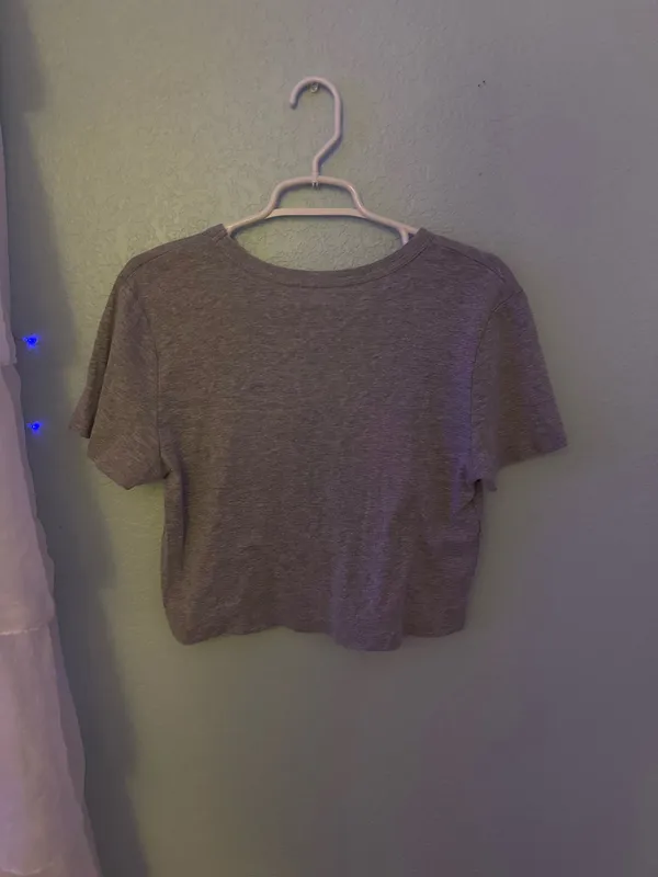 Grey CropTop Gray Size M - Image 2