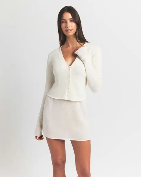 SKIMS Cashmere Cardigan XS - Image 2
