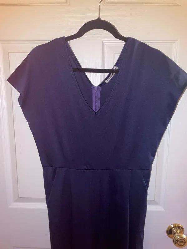 Navy jumpsuit Blue Size M - Image 5