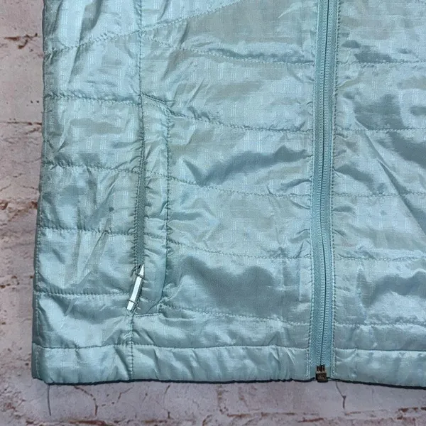 Columbia Vest Womens Small Blue Omni Heat Thermal Reflective Puffer Zip Layer - Image 2