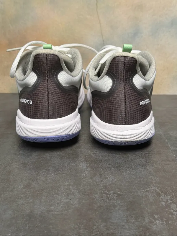 New Balance Women's 796v3 Tennis Shoes White/Grey/Purple/Green Size 10B - Image 6
