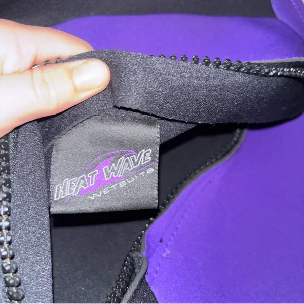 Heatwave Wetsuit Purple Size 10 - Image 4