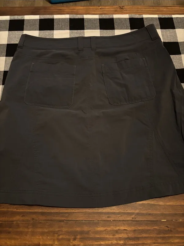 Marmot blue gray hiking skirt 10 - Image 4