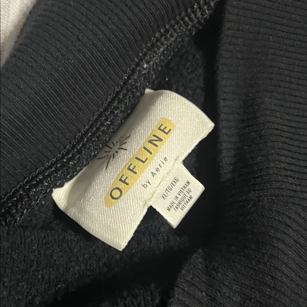 Aerie Black Long Sleeve Top - Image 2