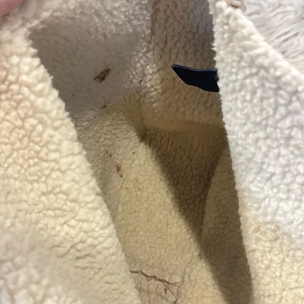 Vintage y2k GAP sherpa faux suede purse - Image 3