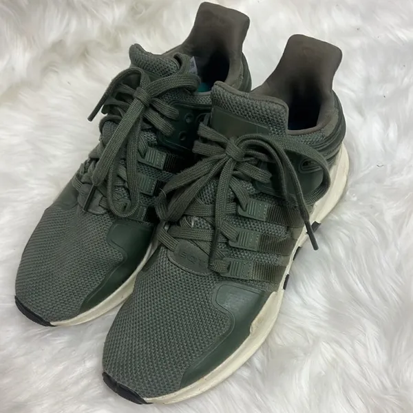Adidas EQT Support ADV Olive Green Tennis Shoes Size 8‎ BIN 14 - Image 3