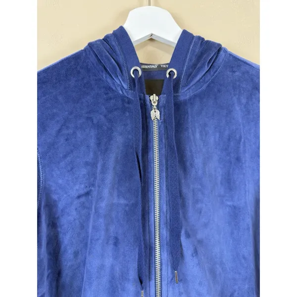 Victoria's Secret Y2K Angel Sparkle Sequence Full Zip Up Hoodie Women’s Size M - Image 4