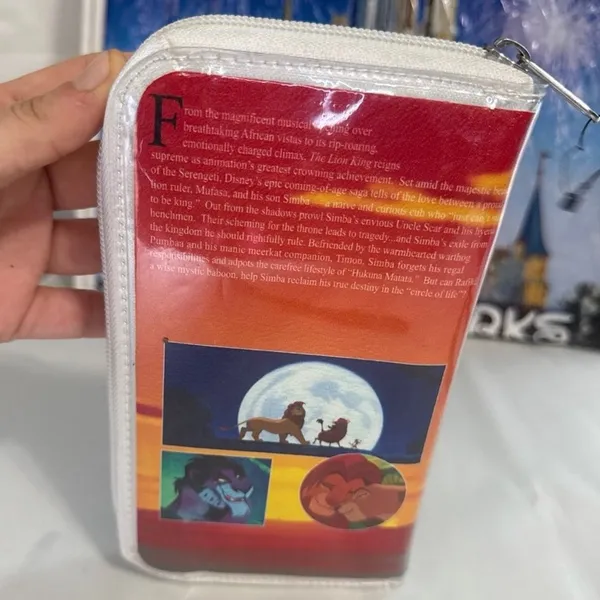 Disney parks D-Tech lion King VHS phone holder wallet - Image 4