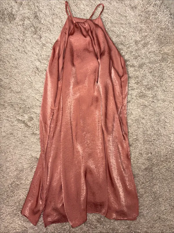 Show Me Your Mumu Coral Slip Dress - Image 8