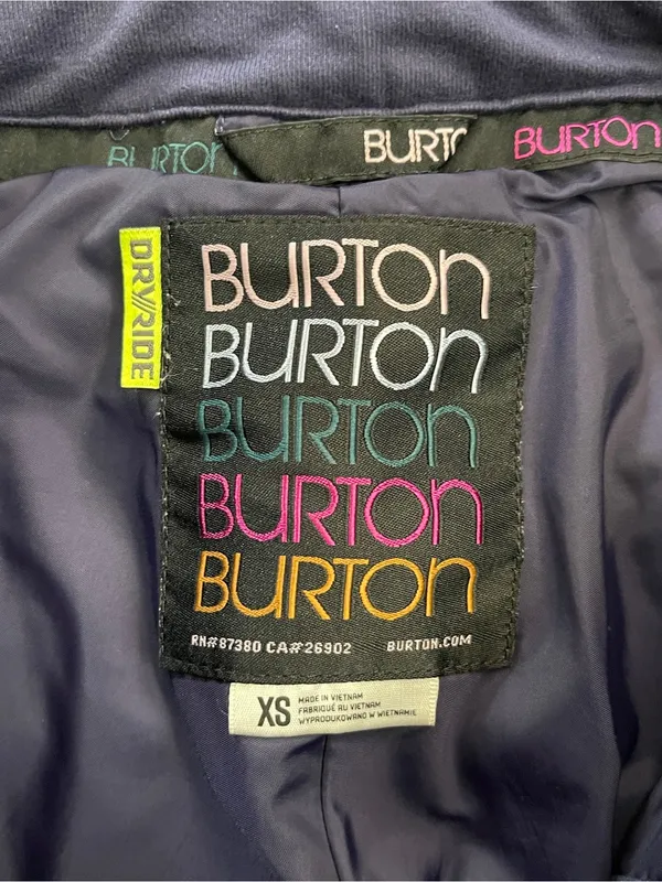 Burton women’s Society Pink Plaid Snow Pants snowboard ski resort winter XS - Image 3