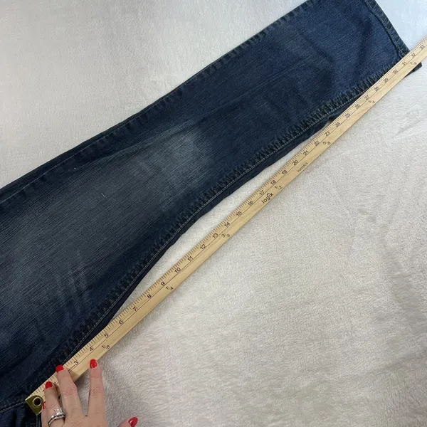 Cruel Denim 13 30L‎ Blake Jeans Blue Bootcut Stretch Western Distressed Rocky - Image 12