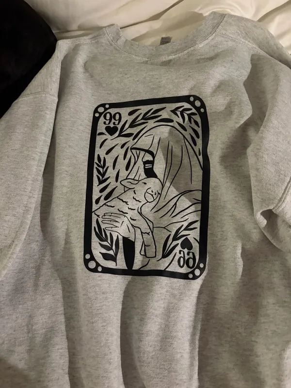 leave the 99 christian crewneck - Image 2