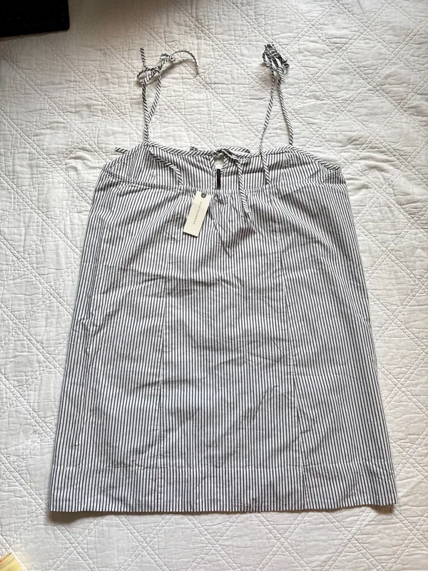 Anthropologie Striped Shift Mini Dress - Image 7