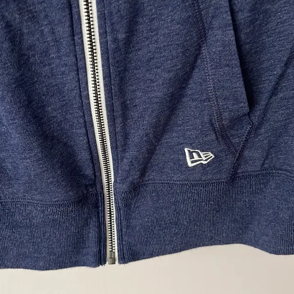 New Era Zip Up Hoodie Women’s Size Small - Image 2