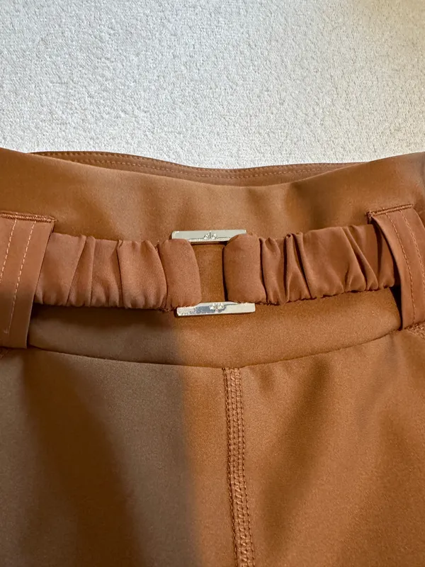 Alo brown belt leggings size xs - Image 5
