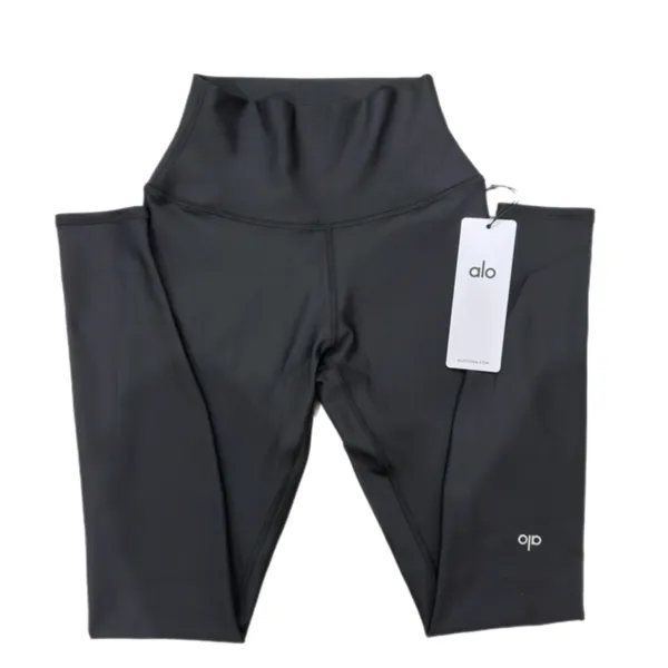 Alo Yoga Black Precision Tank + High-Waist Airlift Legging Set Sz S NWT $202 - Image 6