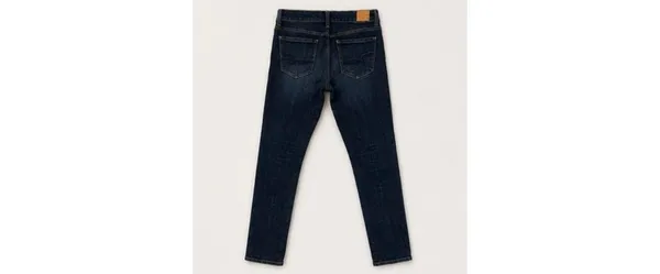 American Eagle Dark Wash Skinny Jeans Y2K 90s Indie Sleaze Size 8 - Image 4