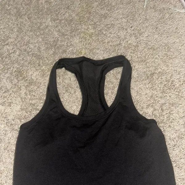 Black Lululemon Swiftly Tank Top - Image 3