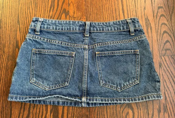 Mini Denim Skirt - Image 2