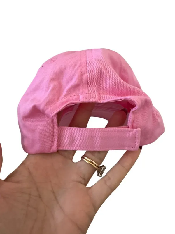 DISNEY Parks Women's Pink Sequin Mickey Mouse Hat Adjustable One Size - Image 5