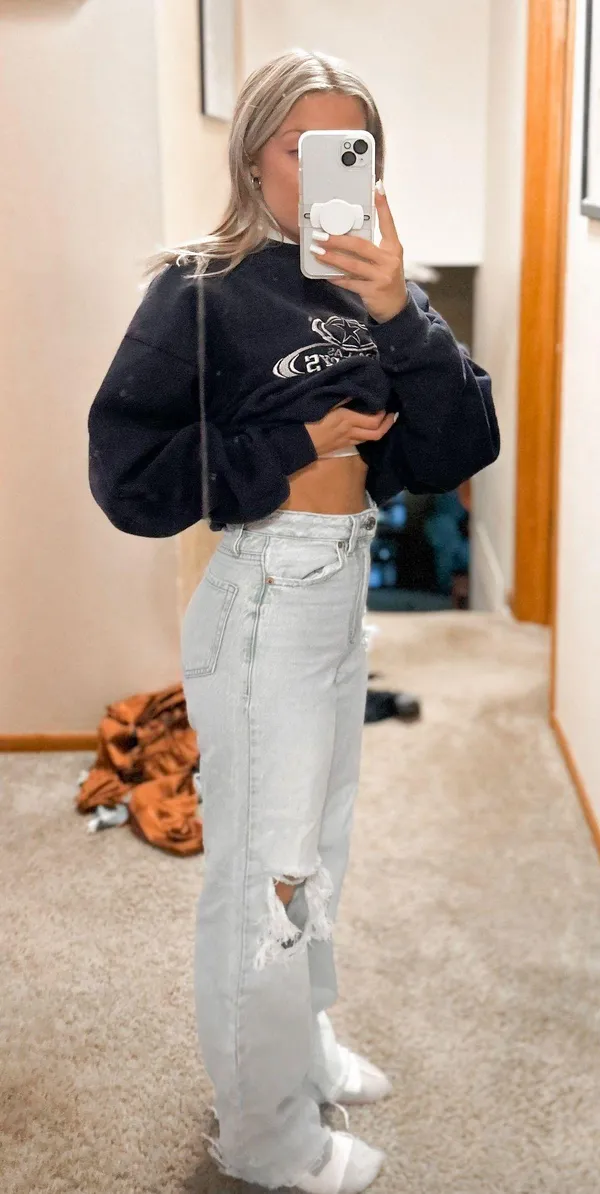 Garage wide leg jeans - Image 2