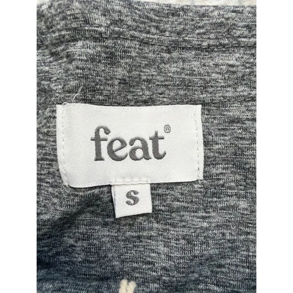 Feat FlowTech‎ Roam Short Heather Charcoal Gray Activewear Lounge Womens Small - Image 5