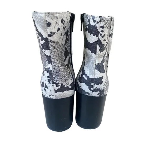 Madden Girl snake skin boots size 7.5 womens - Image 2