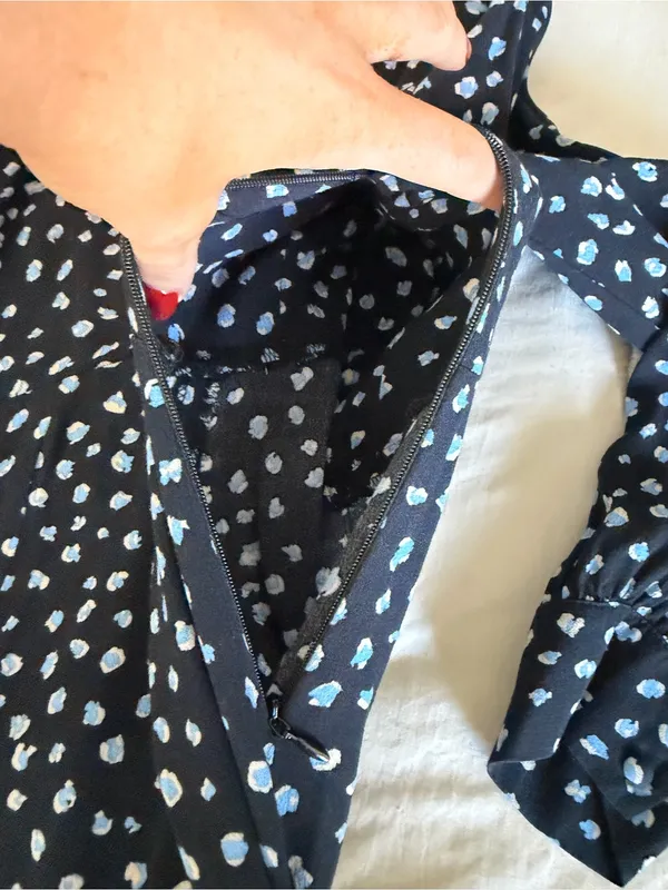 Navy sanctuary spotted dress - Image 4