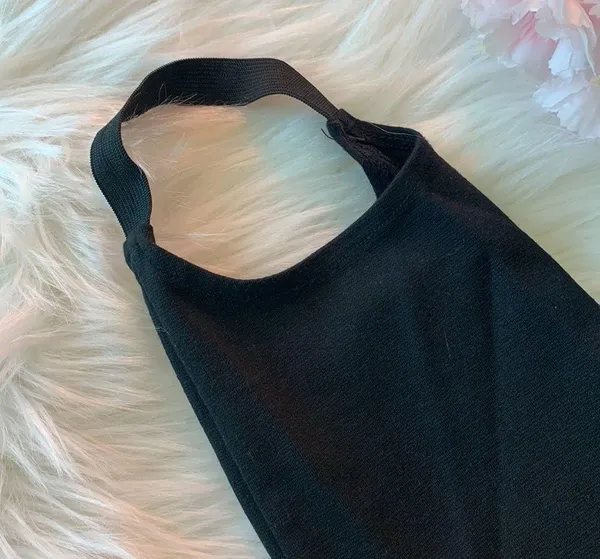 WOMEN’S STIRRUPS BLACK LEGGINGS Size M - Image 2