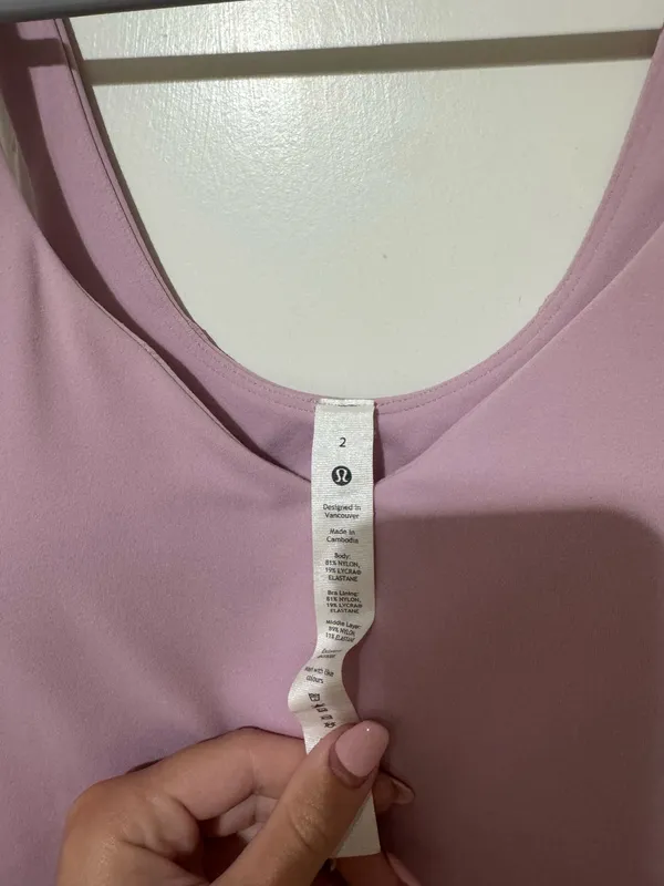 Lululemon Align Tank Hip Length - Image 3