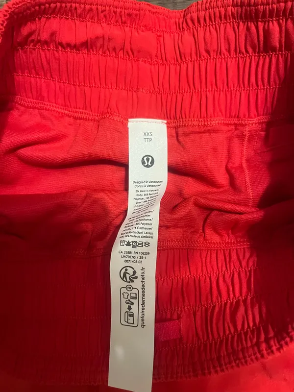 Lululemon Shake it out high rise shorts 2.5” - Image 4