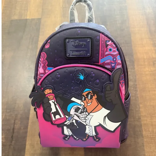 NWT Disney Loungefly The Emperor’s New Groove Yzma & Kronk Mini Backpack - Image 2