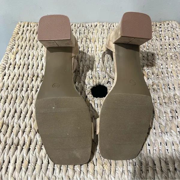 Cushionare Memory Foam heels Abbey Light Peach Beige Size 8 W - Image 6