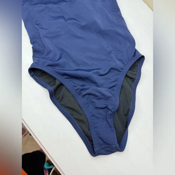 Nike Women's Hydrastrong Solid Spiderback One Piece Navy NWT - Image 14