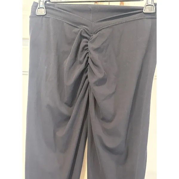 Gymshark Whitney Simmons Scrunch Bum Leggings Black High Waisted M athleisure - Image 5